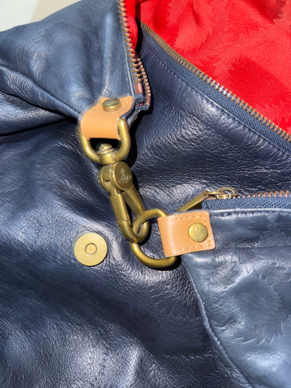 비비안 웨스트우드 네이비 백팩 상품이미지4