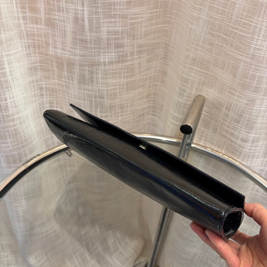 정품 생로랑 블랙 클러치백     상품이미지6