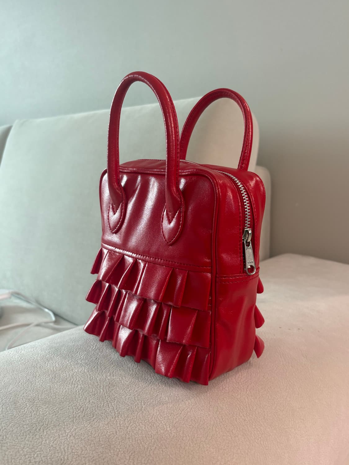 꼼데가르송걸 프릴 토트백 상품이미지2