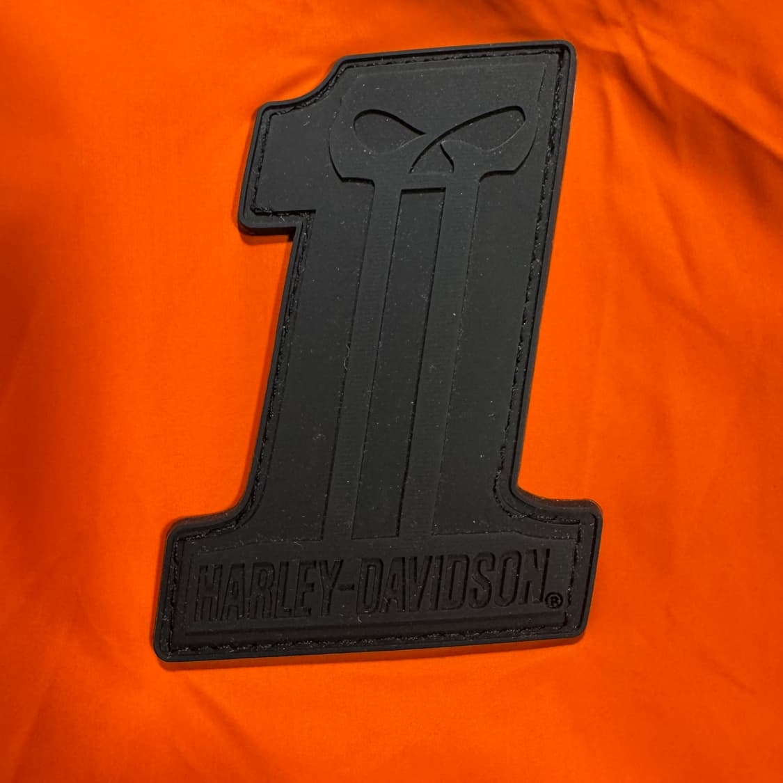 할리데이비슨 오렌지 원 패치 바람막이  상품이미지3