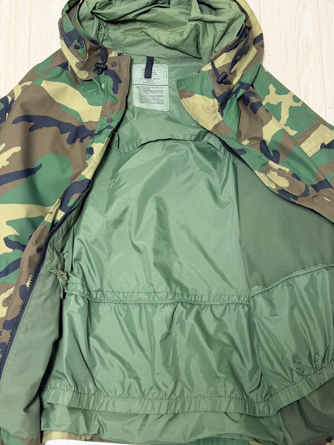 미군 오리지널 ECWCS 1세대 고어텍스 파카 (Made in USA / 상품이미지7
