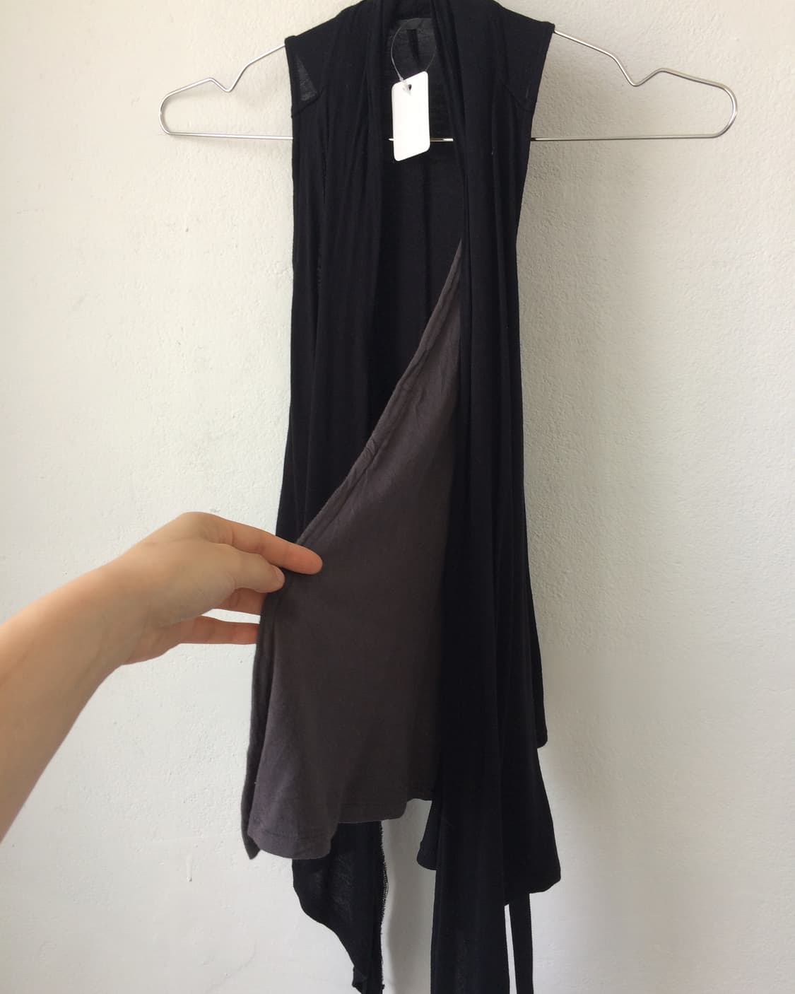 Drape vest 상품이미지3