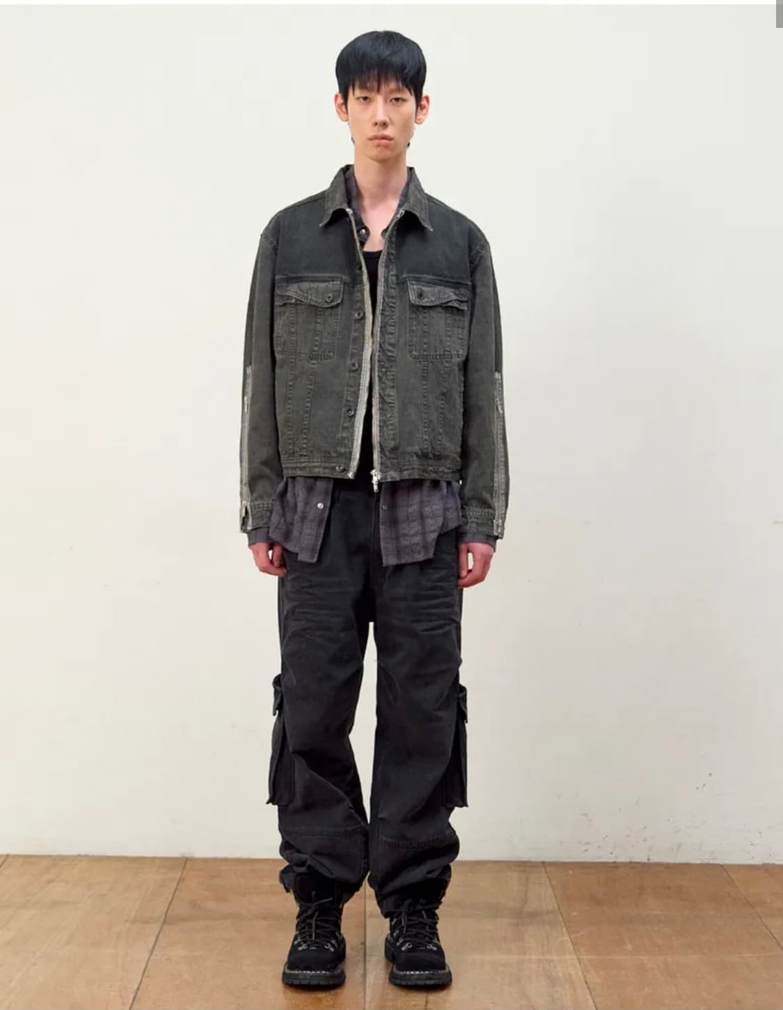 (이티씨이)
DYED ZIPPER TRUCKER JACKET 2.0 (C 상품이미지4