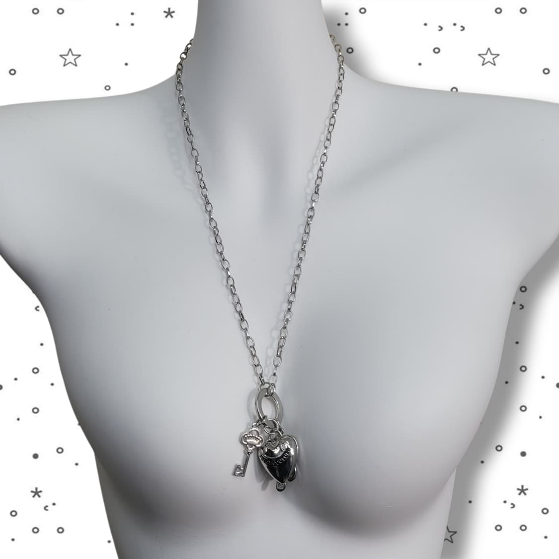 Juicy Couture 하트 실버 목걸이 상품이미지4