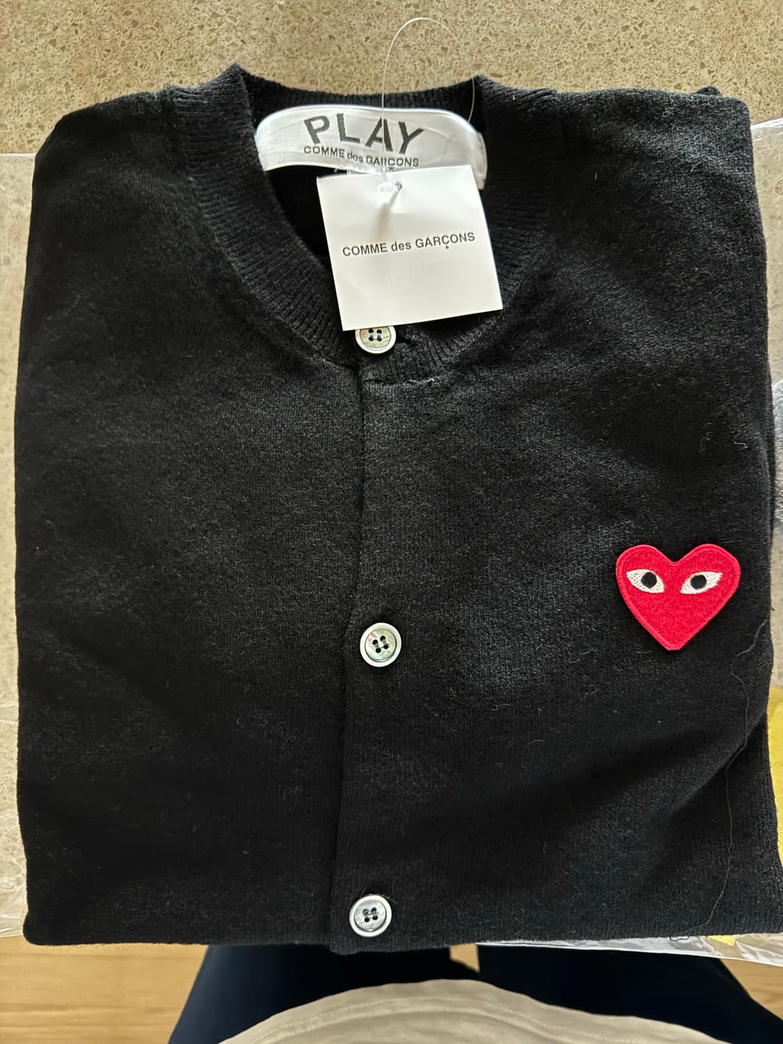 꼼데가르송 가디건 상품이미지1