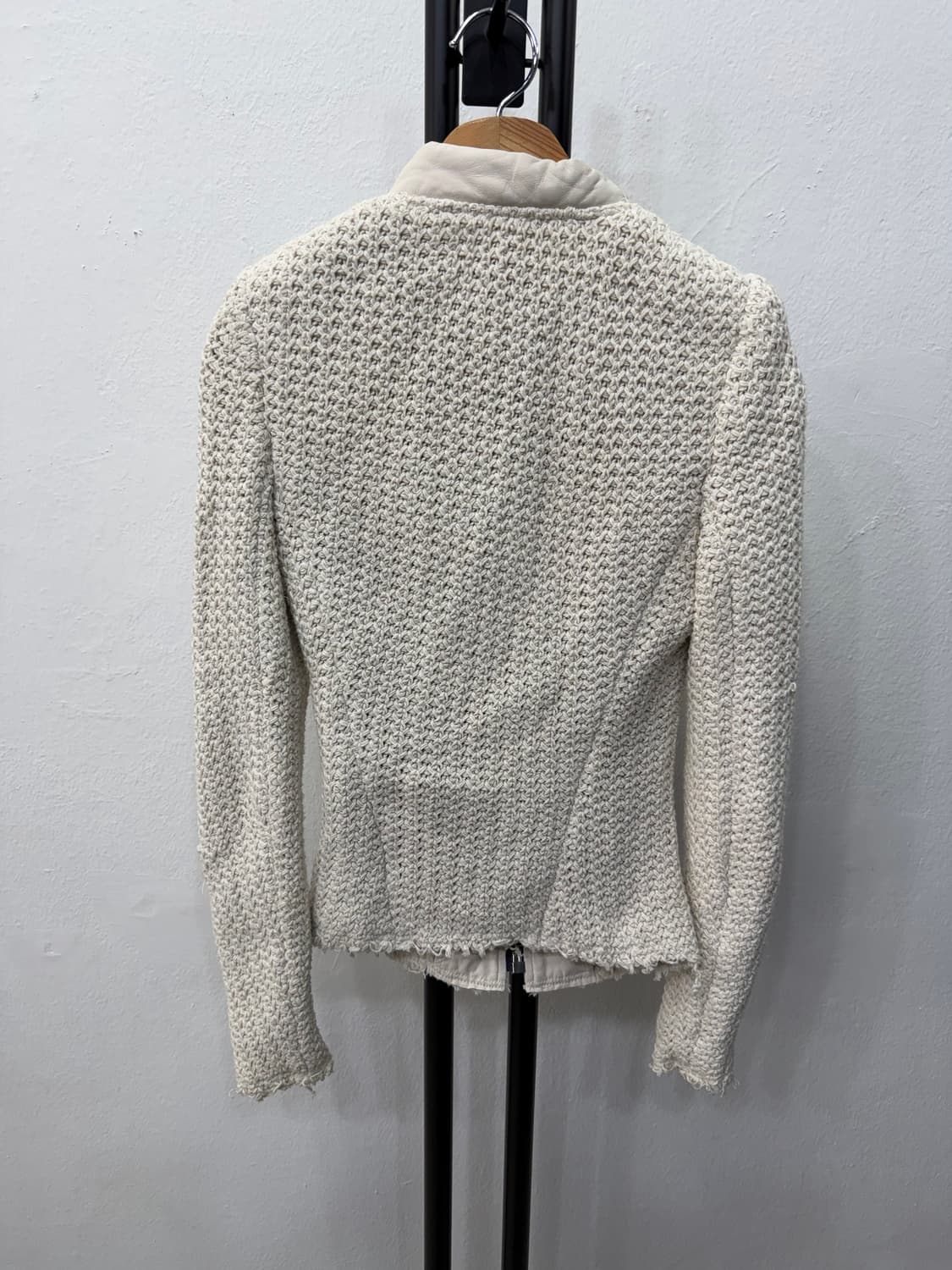 정품) 이로 한섬 니트 트위드 자켓 34 상품이미지5