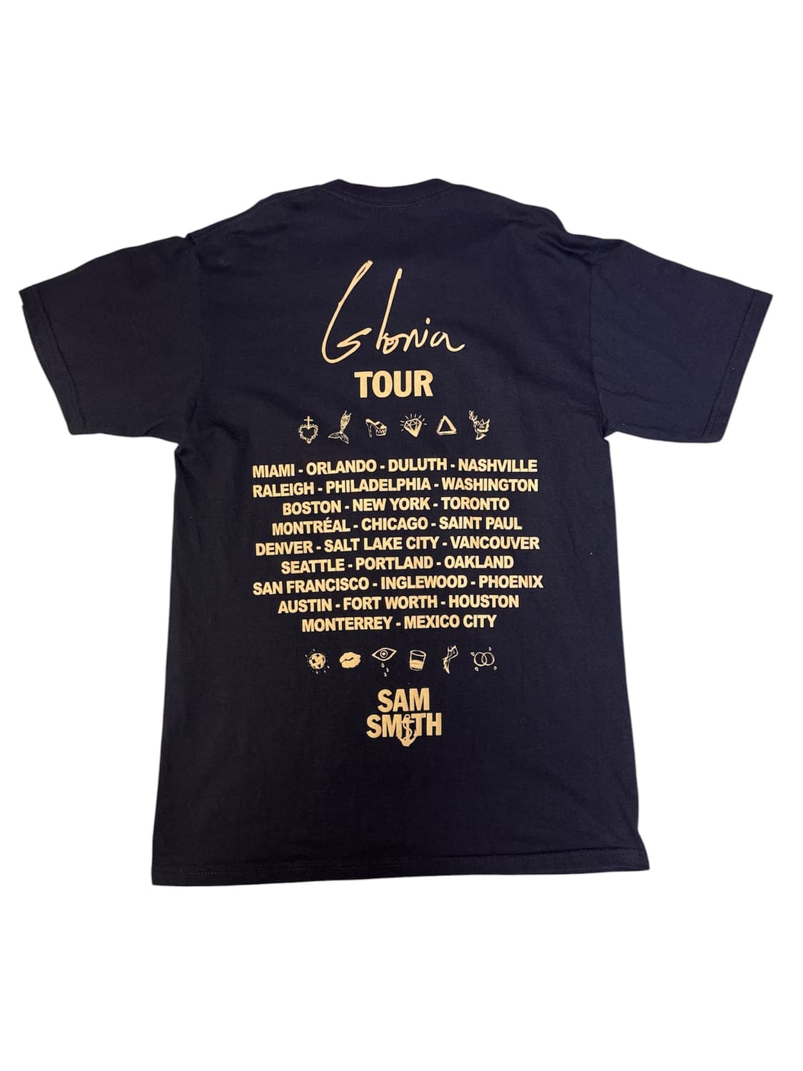 빈티지 샘스미스 SAM SMITH GLORIA TOUR 티셔츠 M 상품이미지4