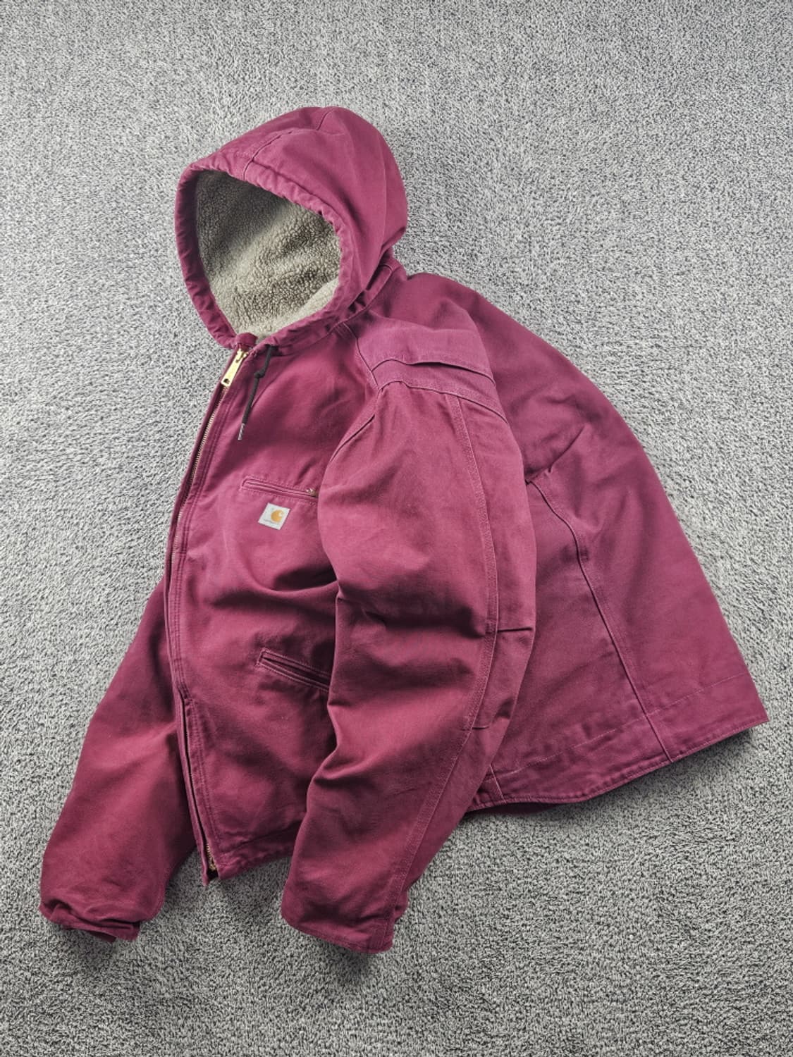 칼하트 WJ141 쉐르파 후드 시에라 워크 자켓 ( XL )/ 10648 상품이미지3