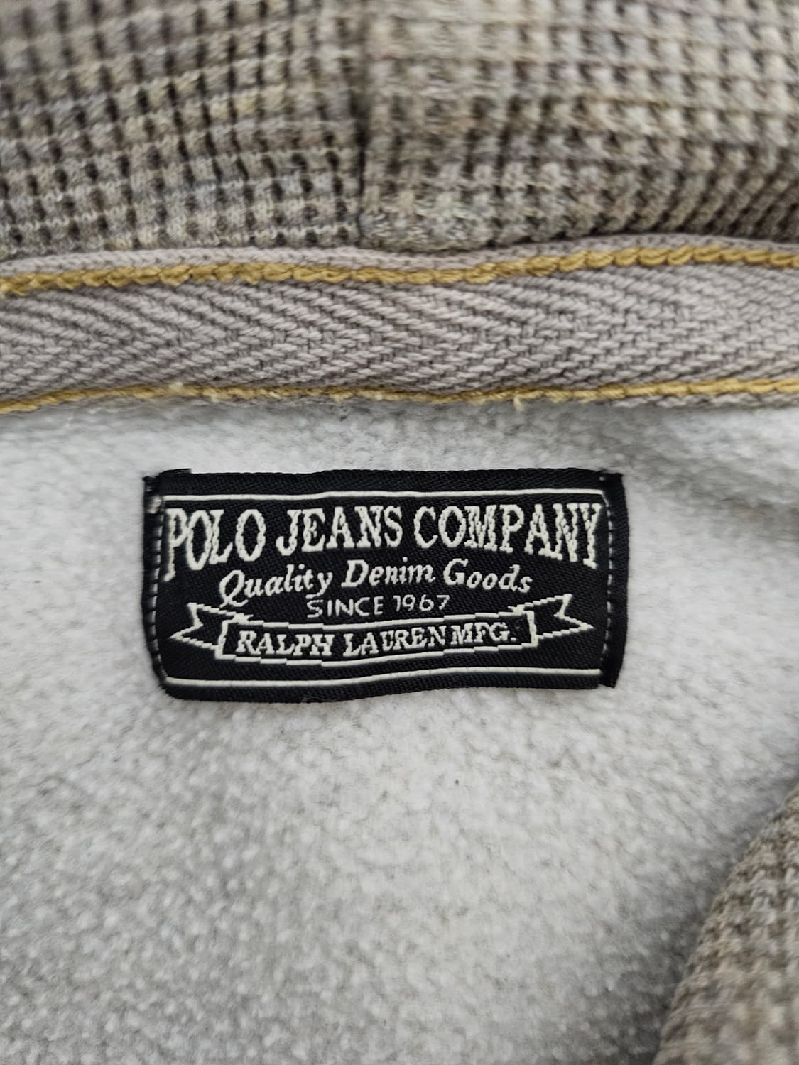 폴로진스 컴퍼니 스텐실로고 후드티 S 상품이미지3