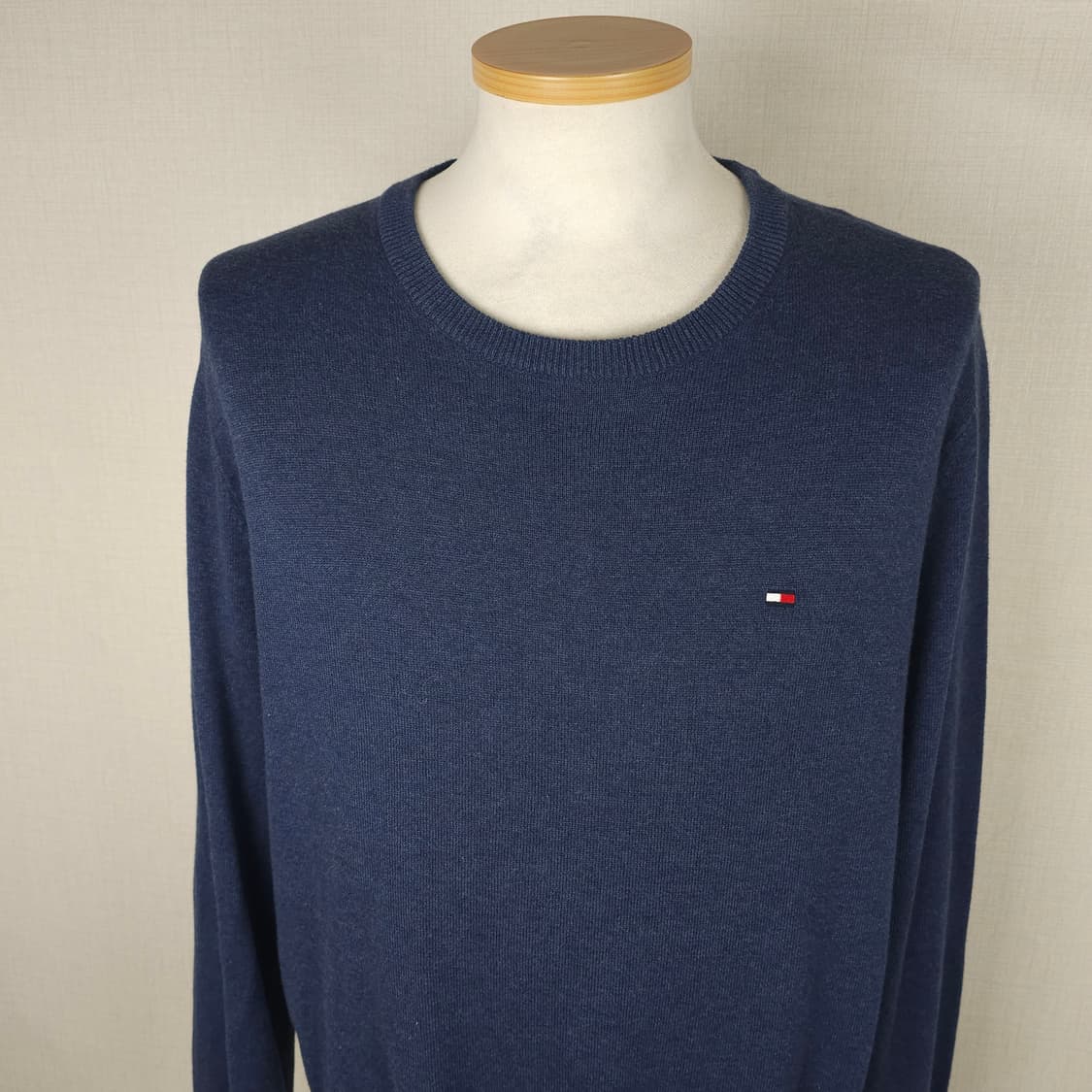 타미힐피거 라운드니트티 남자95사이즈  상품이미지2