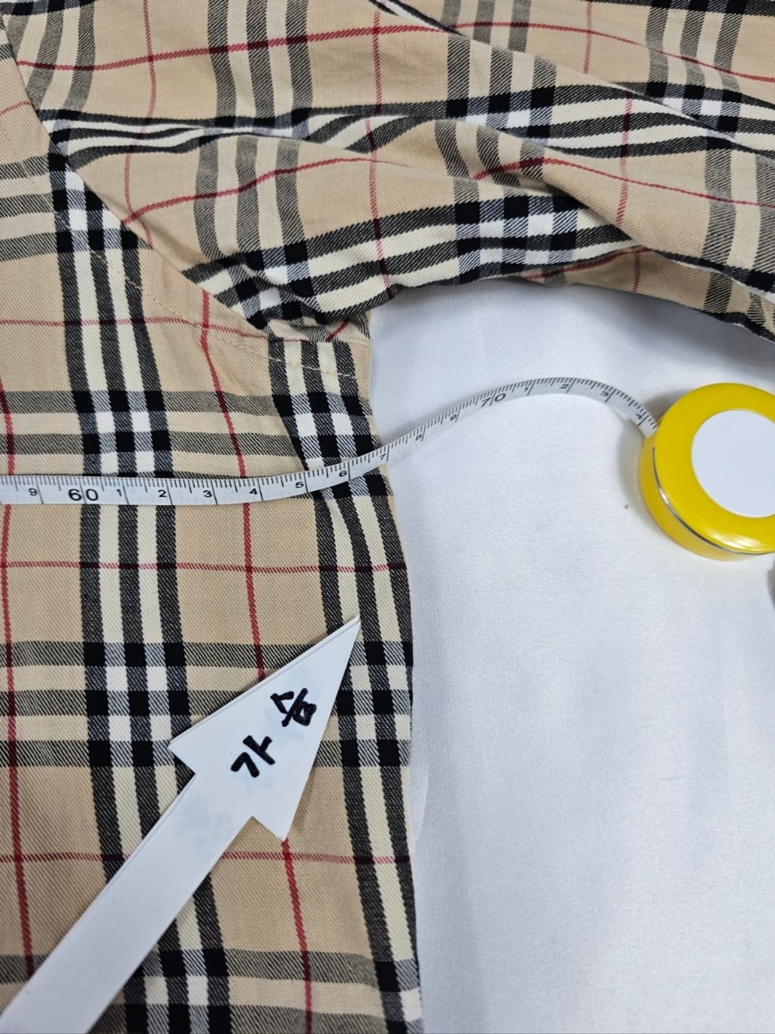 버버리체크셔츠 상품이미지5