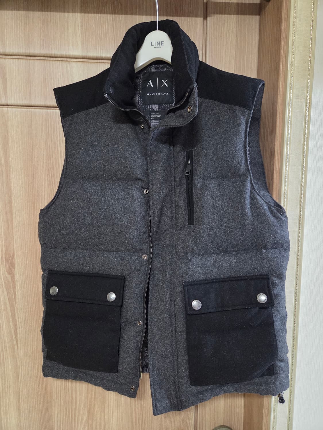 아르마니 익스체인지 패딩 조끼 상품이미지1