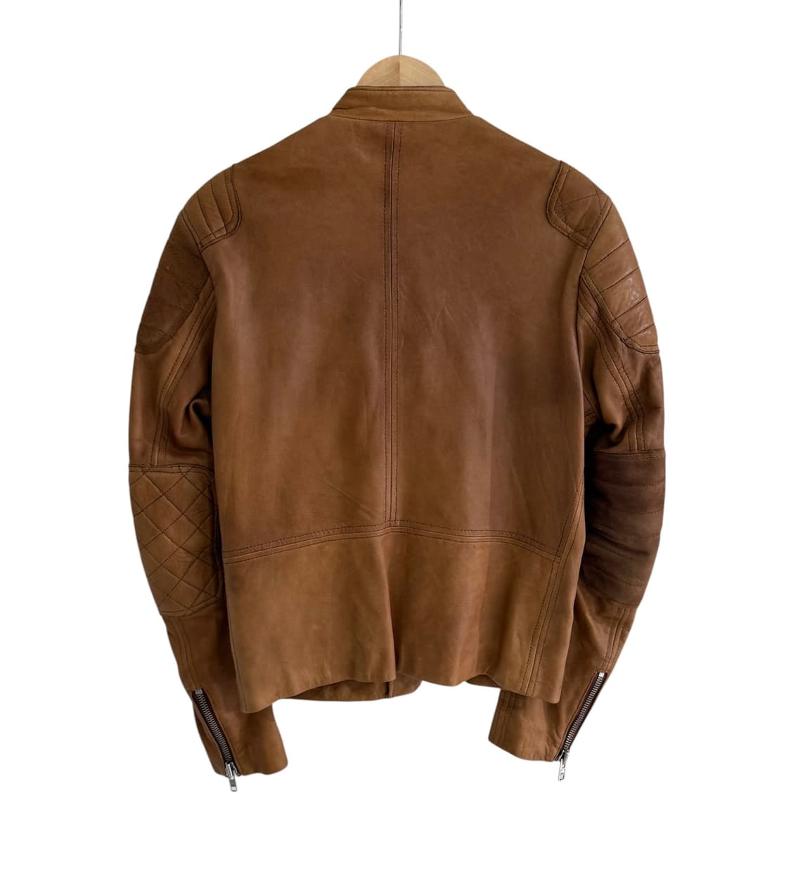 아크네 스튜디오 올리버 바이커 레더 자켓 상품이미지2