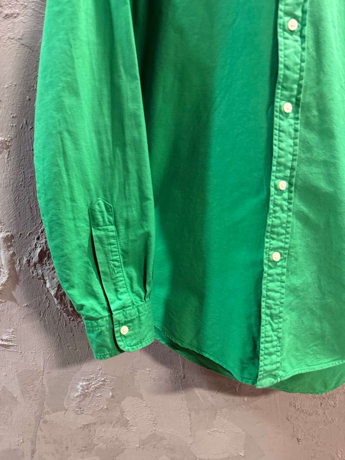 M 폴로 랄프로렌 POLO 클래식핏 옥스포드 셔츠 그린 상품이미지2