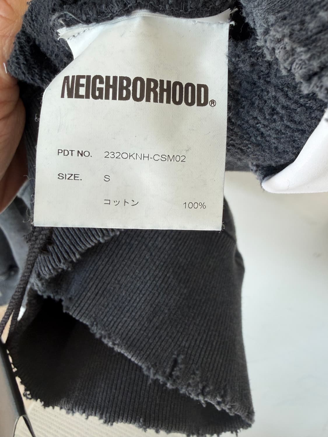 새상품)) 네이버후드 damage 스웻 후드티 상품이미지5