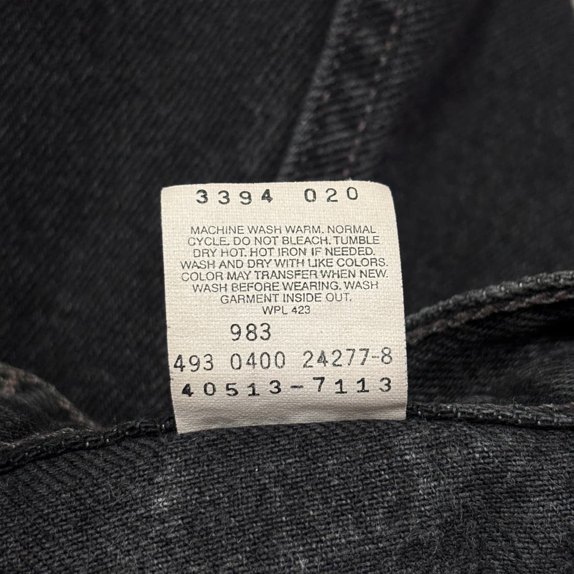 00s 빈티지 리바이스 517 블랙 허리40.5cm 상품이미지8