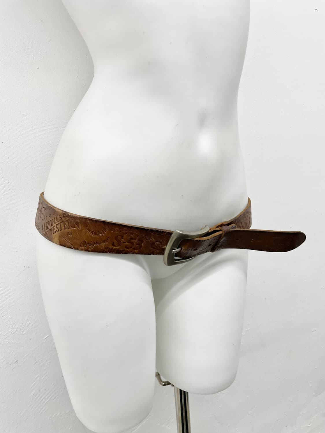 리얼레더 패턴 버클 벨트 상품이미지3