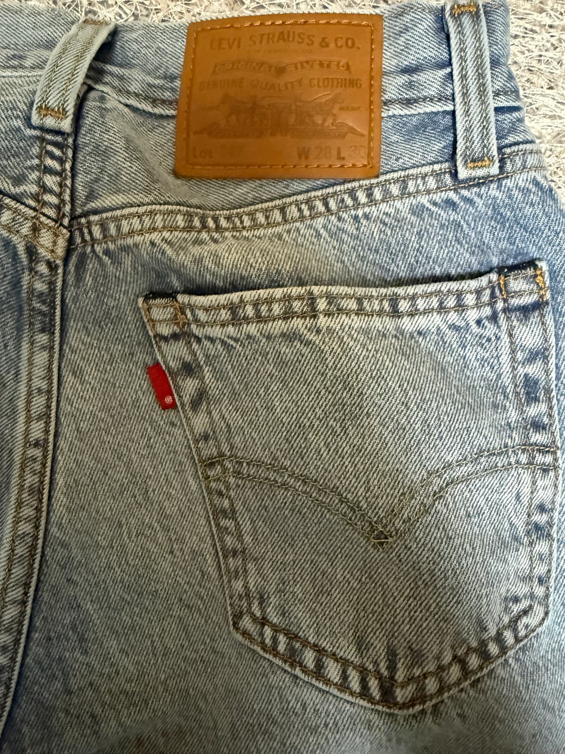 [28X30] 리바이스 567 프리미엄 플레어진 상품이미지3