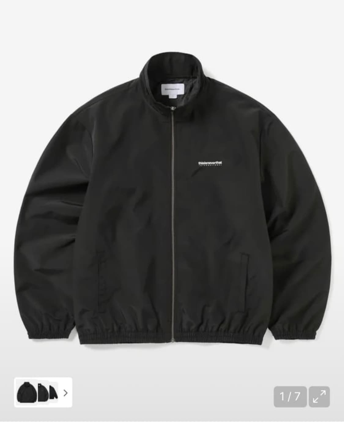 디스이즈네버댓 디네댓ma-1 Team Jacket Black L 상품이미지3