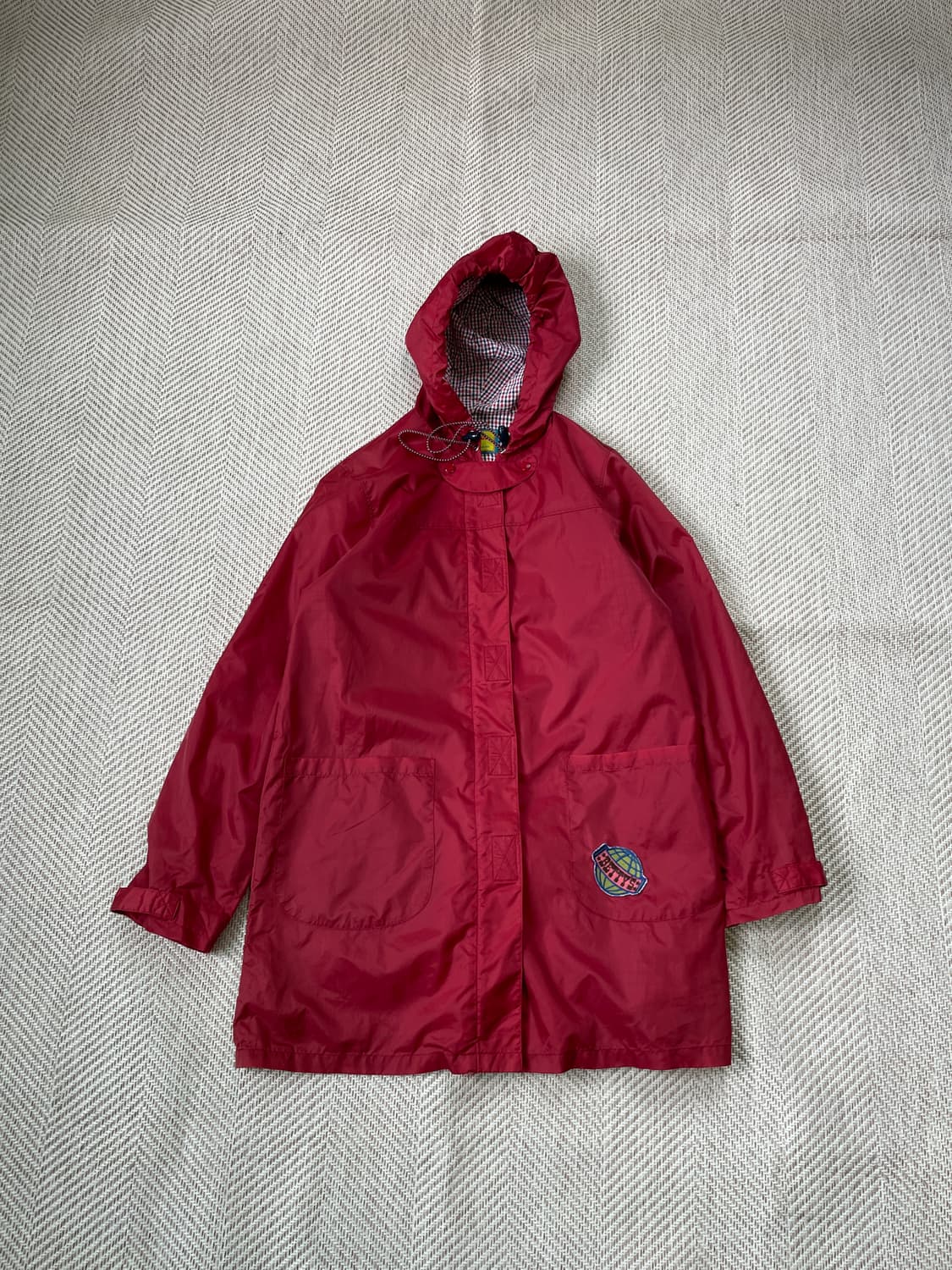 베티즈블루 신지아베 체크 라이닝 나일론 자켓 J03214 상품이미지1