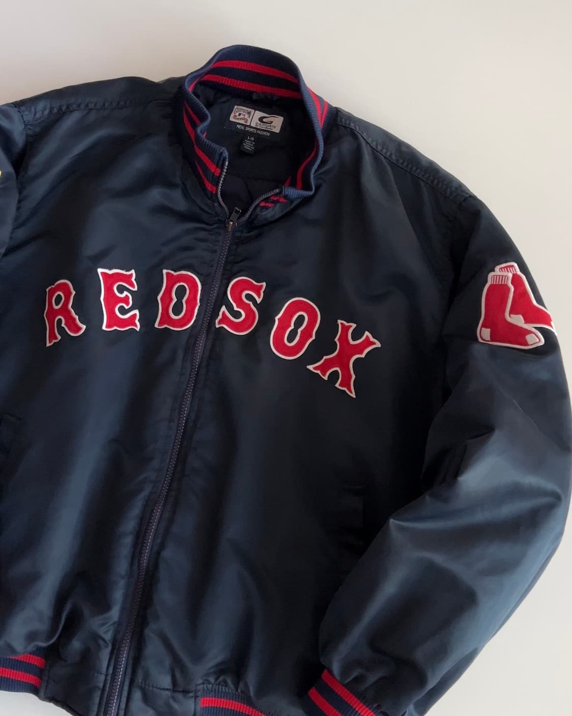 쿠퍼스타운 보스턴 레드삭스 베이스볼 자켓 L 상품이미지3