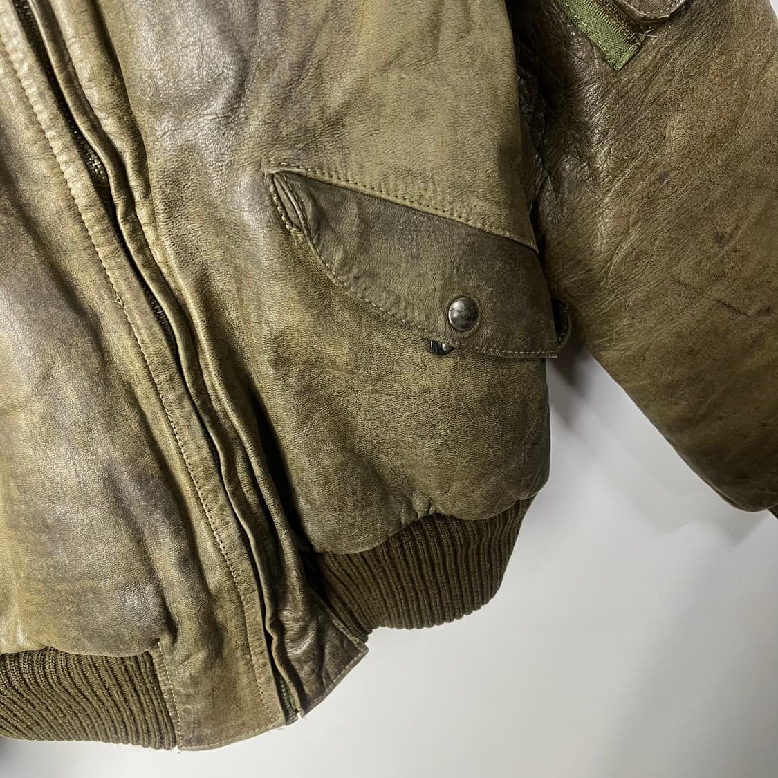 [Marithe] 80s 마리떼프랑소와저버 밀레짐 레더자켓 상품이미지3