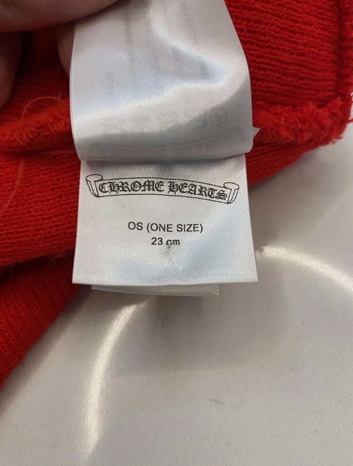 크롬하츠 비니 레드 상품이미지4