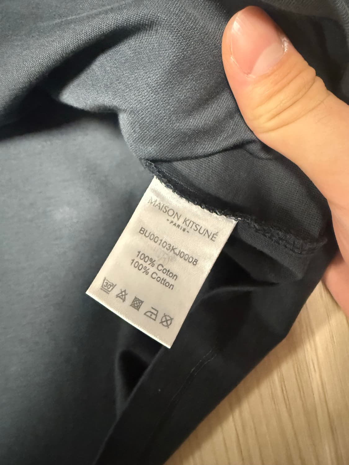 메종 키츠네 더블 폭스 헤드 패치 클래식 티셔츠 상품이미지3