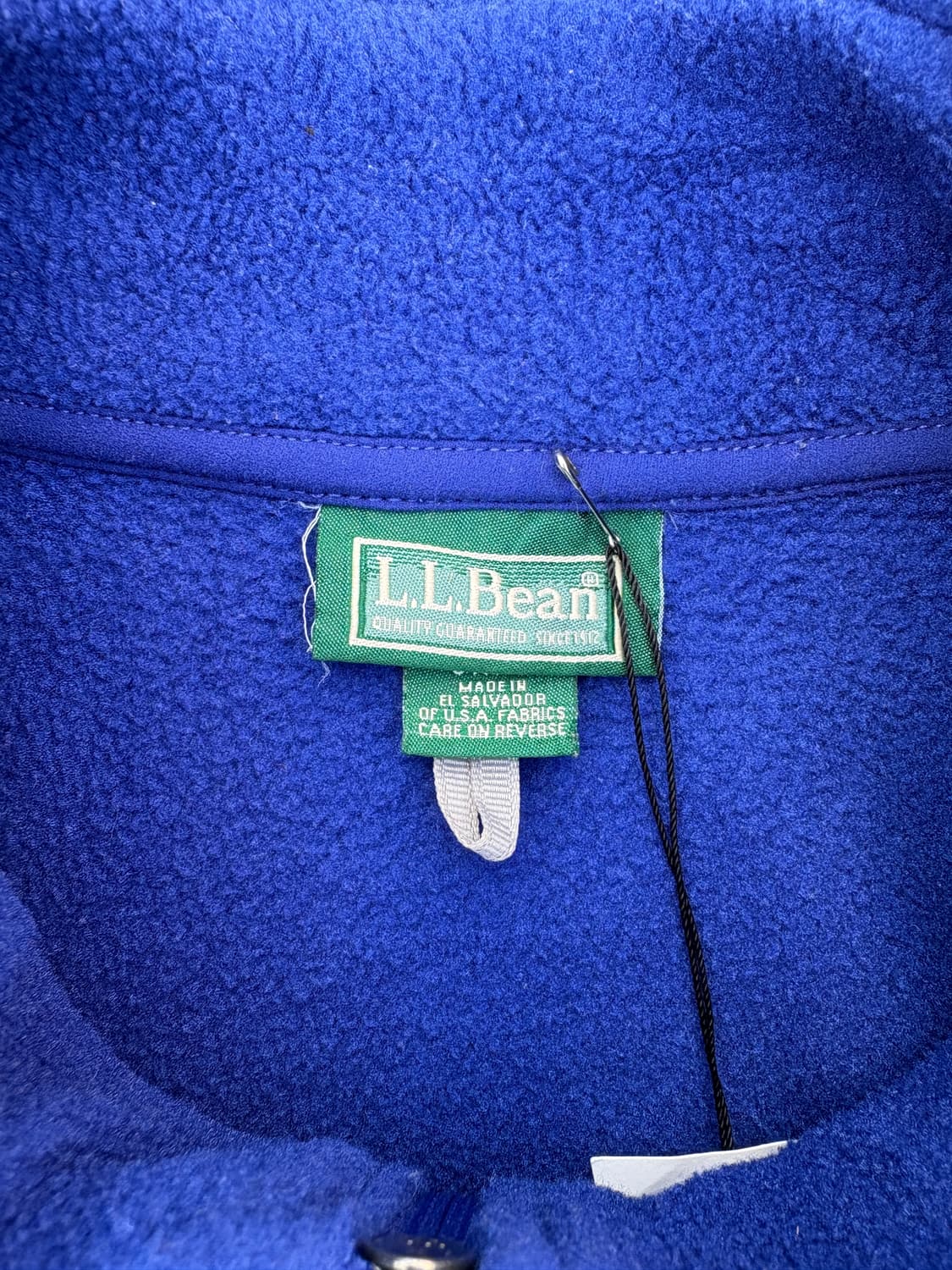 90s 엘엘빈 후리스 집업 자켓 상품이미지4