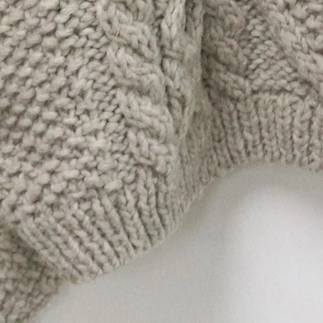 KAGURE RERUVIAN KINT 울 꽈배기 니트 61949 상품이미지5