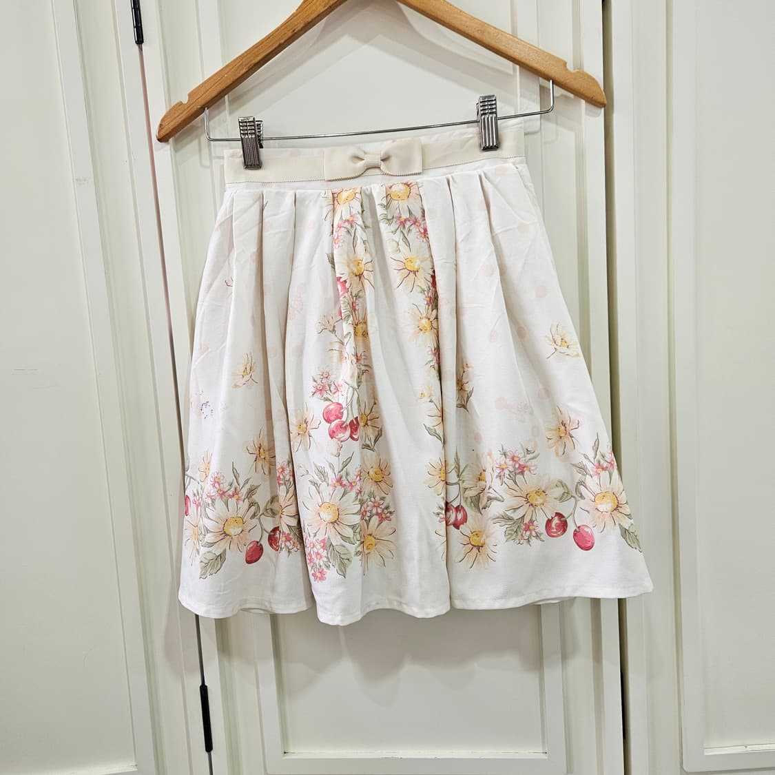 리즈리사 (LIZ LISA )플라워 체리 플레어 스커트 상품이미지1