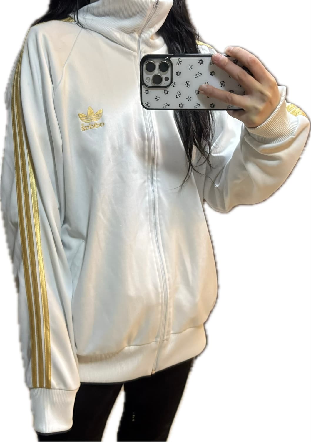 아디다스 파이어버드 흰금 져지 상품이미지1