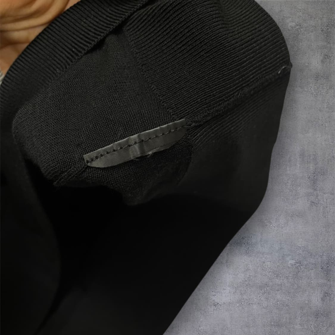 띠어리 Theory 블랙 모크넥 니트 XXL 상품이미지5