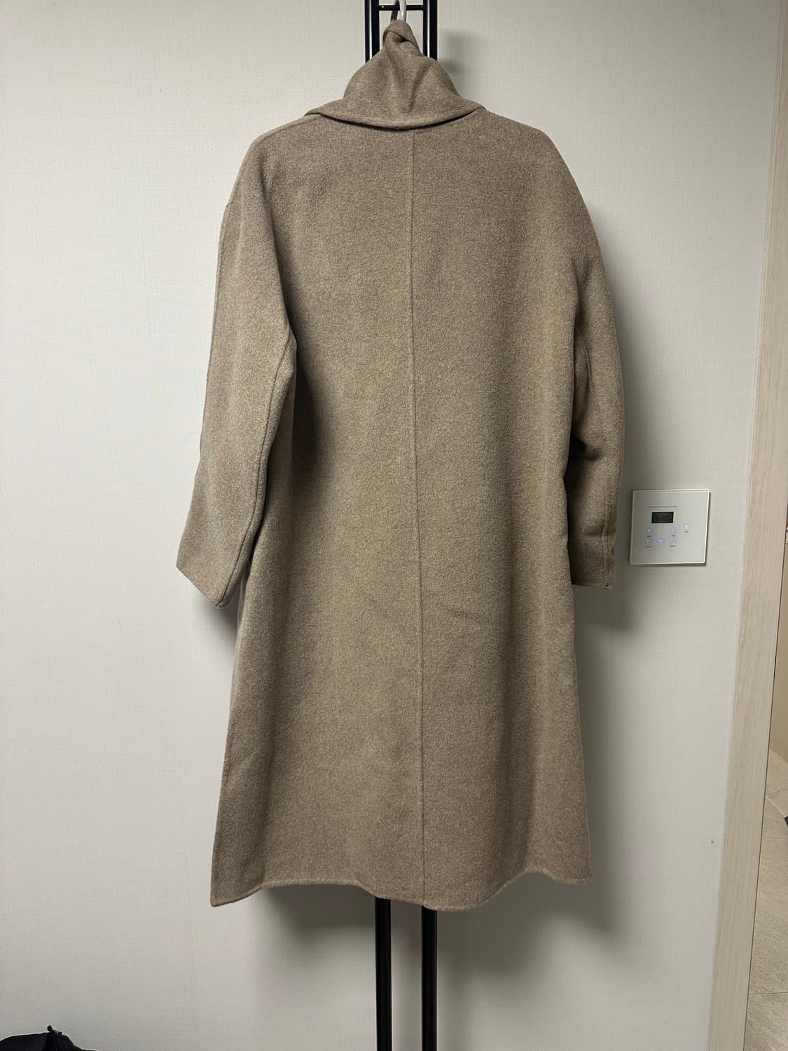 W9 핸드메이드 캐시미어  리얼밍크 머플러 코트-M사이즈 (새상품) 상품이미지3