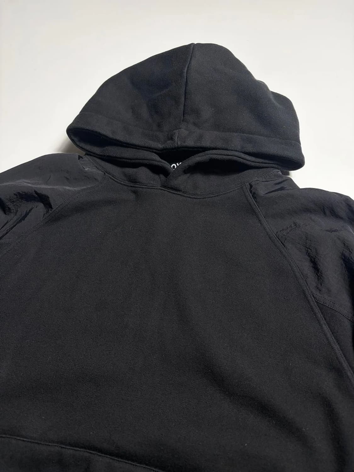 오와이 OY 패널 컨트레스트 포켓 후드티 R2269 상품이미지4