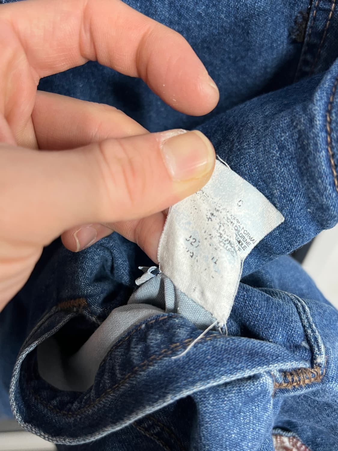 90's Levis 리바이스 리버시블 체크 데님 웨스턴 베스트 상품이미지6