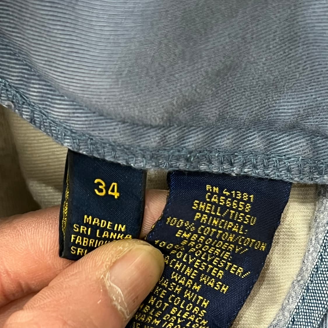 폴로 랄프로렌 멀티자수 하프팬츠 s10777 상품이미지8