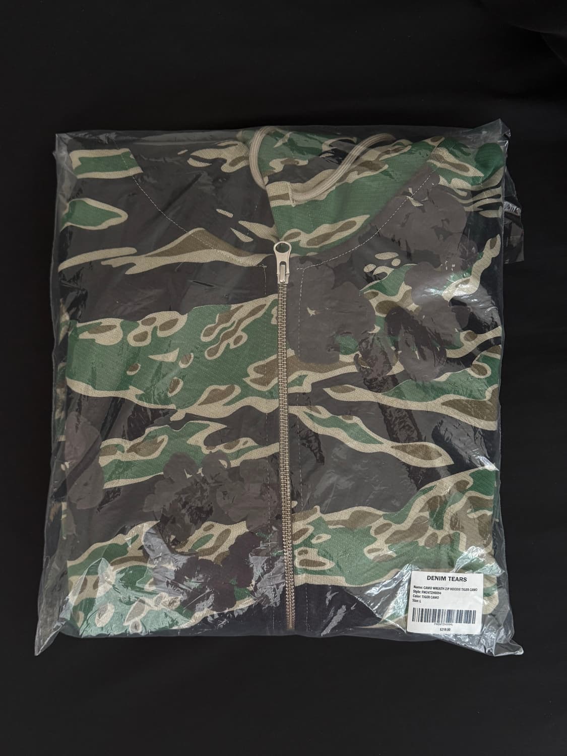 [L] 데님티어스 코튼리쓰 집 후드 타이거카모 상품이미지2