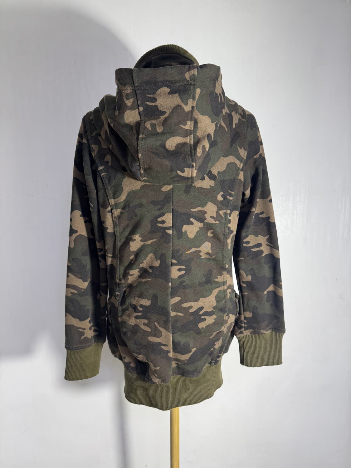 Colza 카모패턴 후드 집업 자켓 y2k lgb goa 상품이미지4