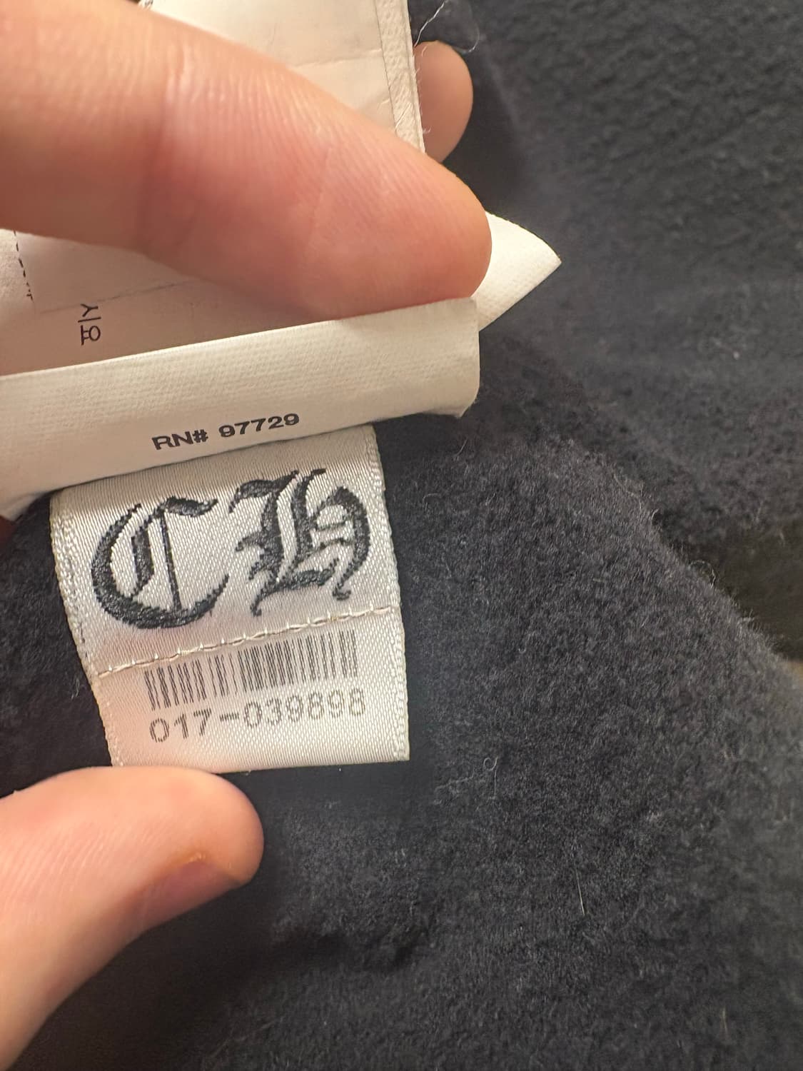 백화점판 크롬하츠 세메터리 후드집업 상품이미지9