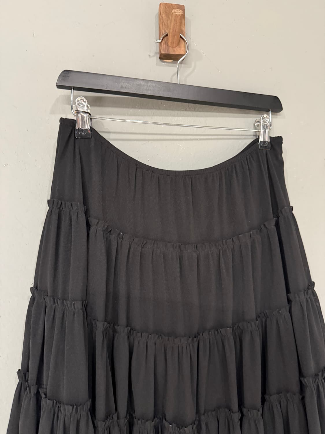frill detail can-can sha layered skirt  상품이미지5