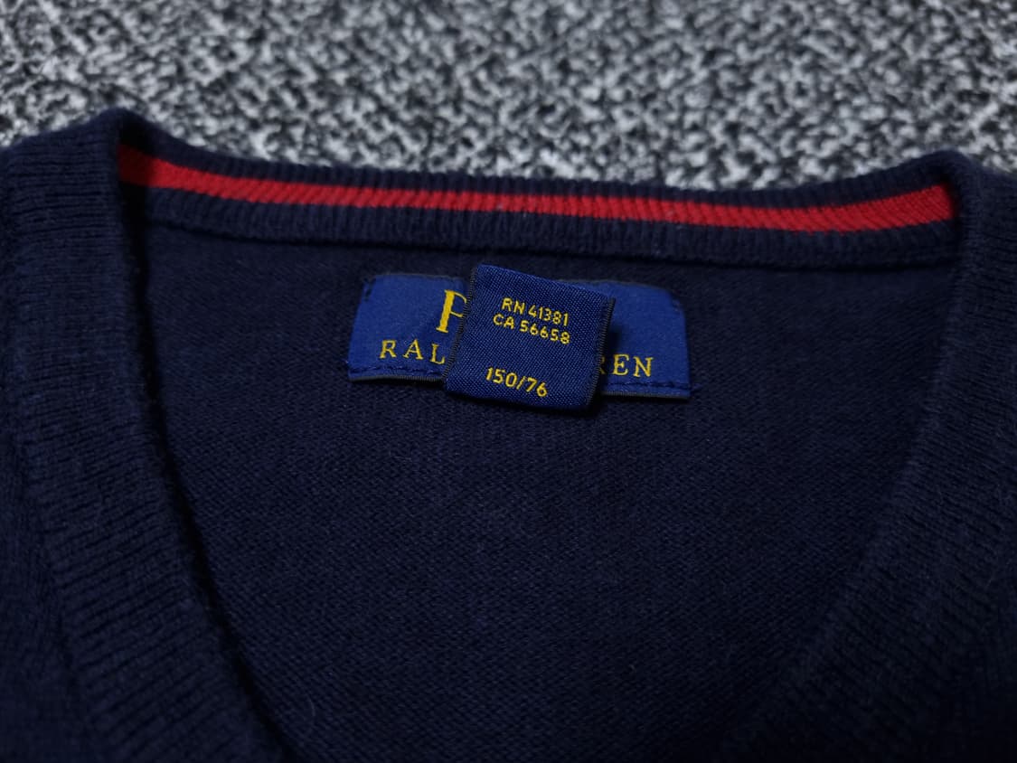 [무료배송][150]폴로 키즈 브이넥 니트 상품이미지6