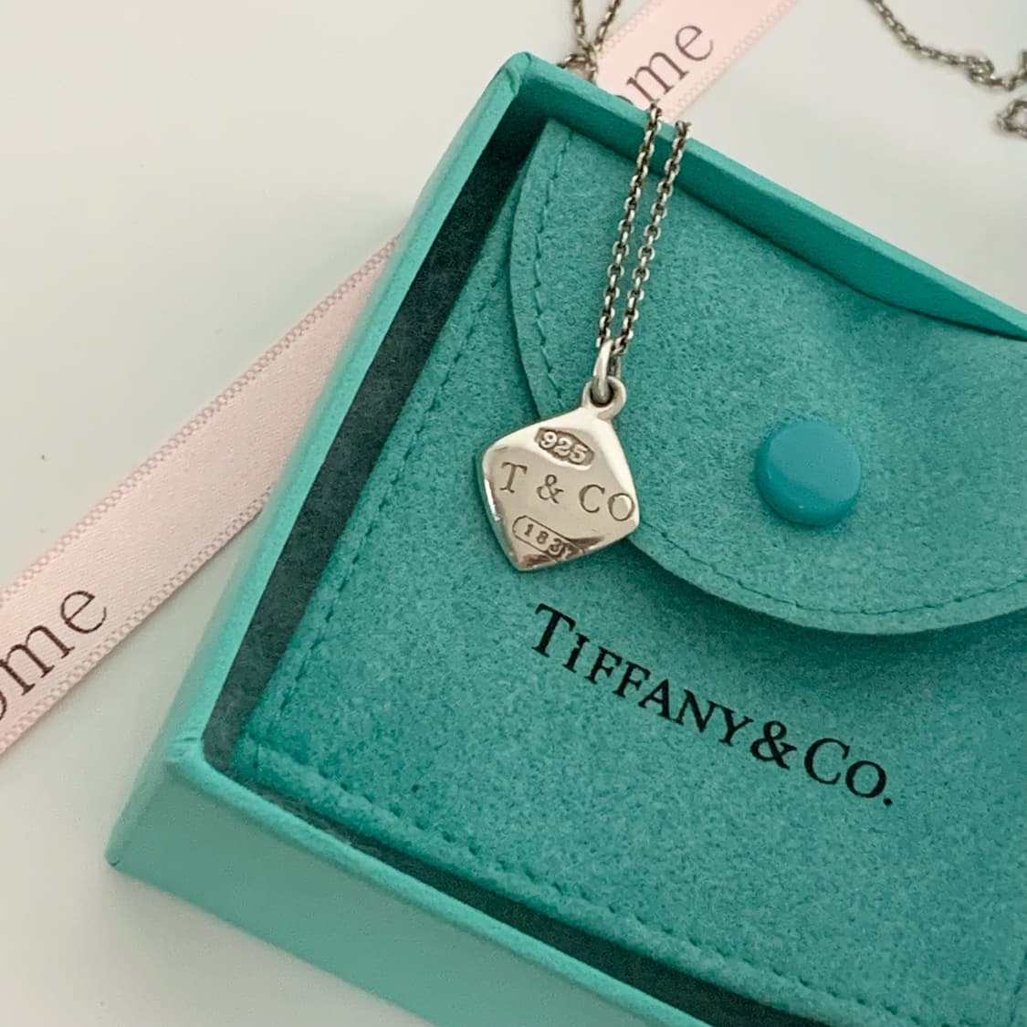정품 티파니 몽타주 쿠션 목걸이 상품이미지2