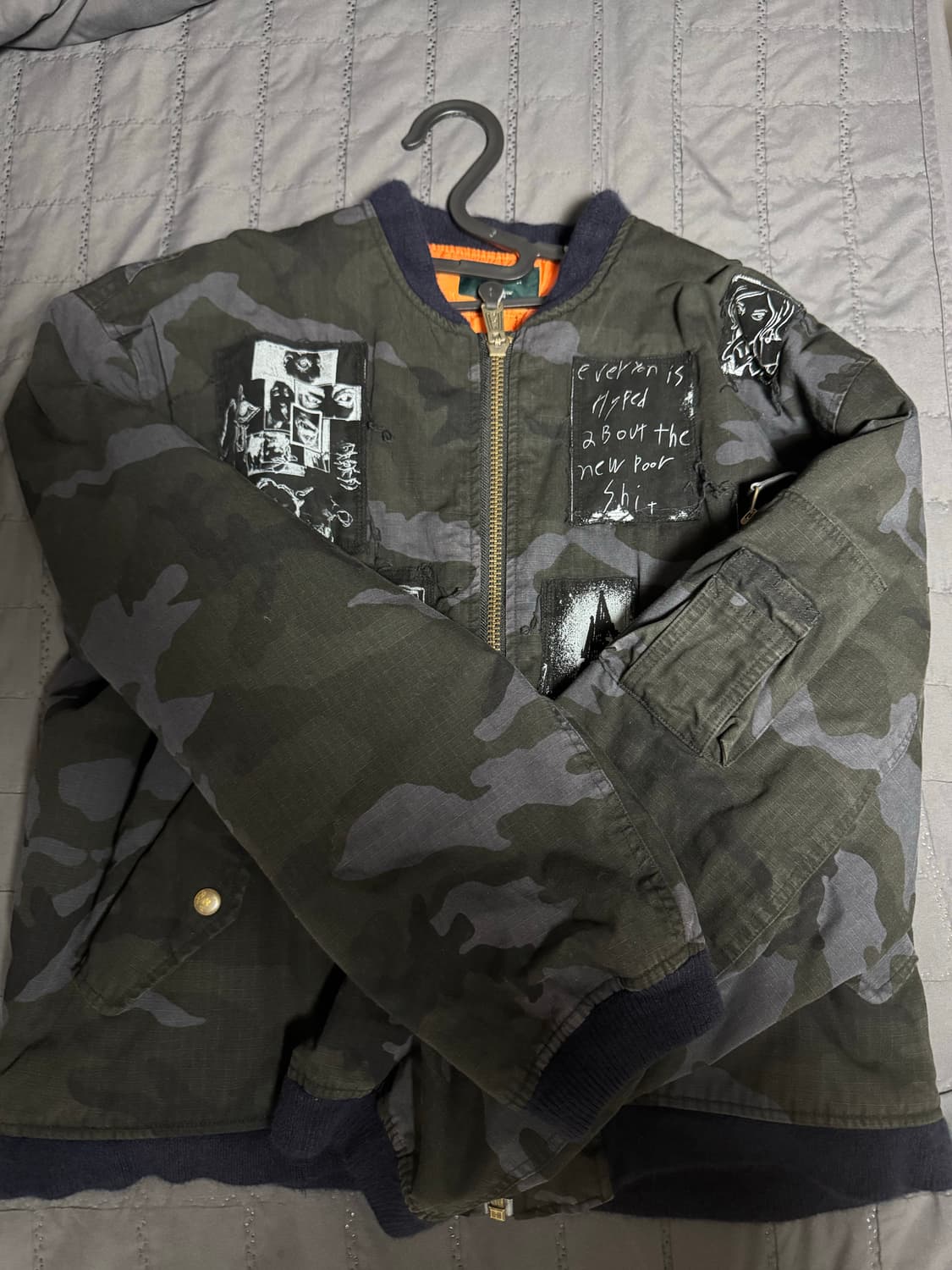 [1] 언더마이카 ma-1 라프시몬스 오마주 undermycar 상품이미지1