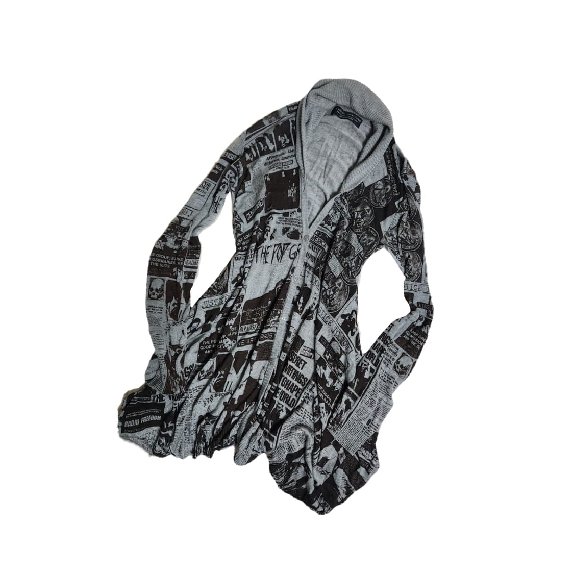 *Rare* 히스테릭글래머 펑크 언발 가디건 (punk•emo) 상품이미지1