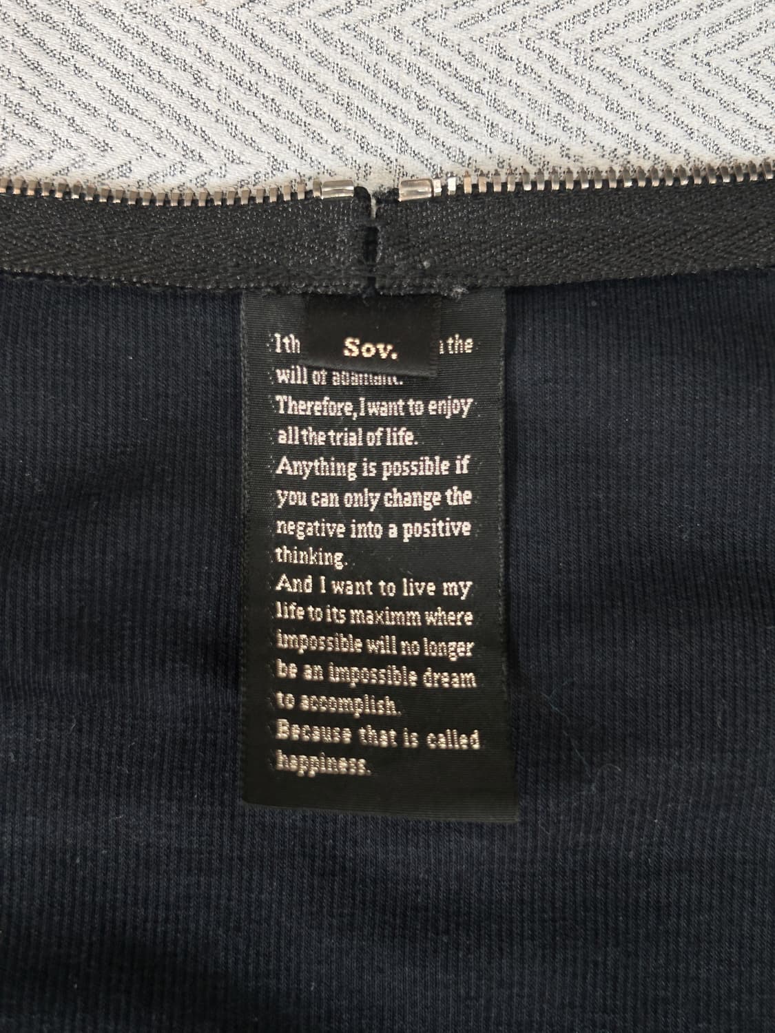 Sov. 롱 슬리브 가벼운 집업 가디건 블랙 Japan 상품이미지5