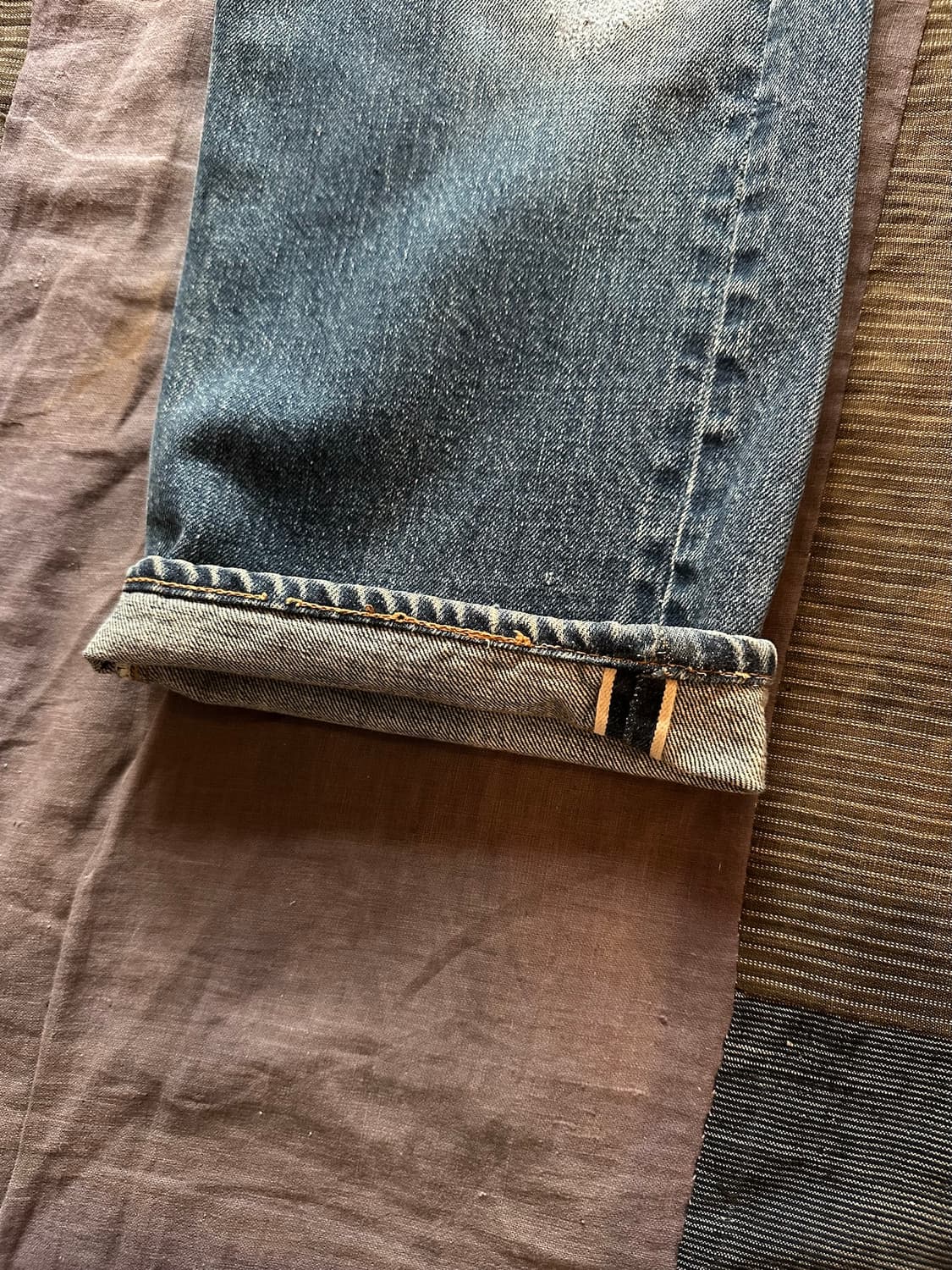 60s Levis 501 Big E Selvedge Denim Pants 상품이미지3