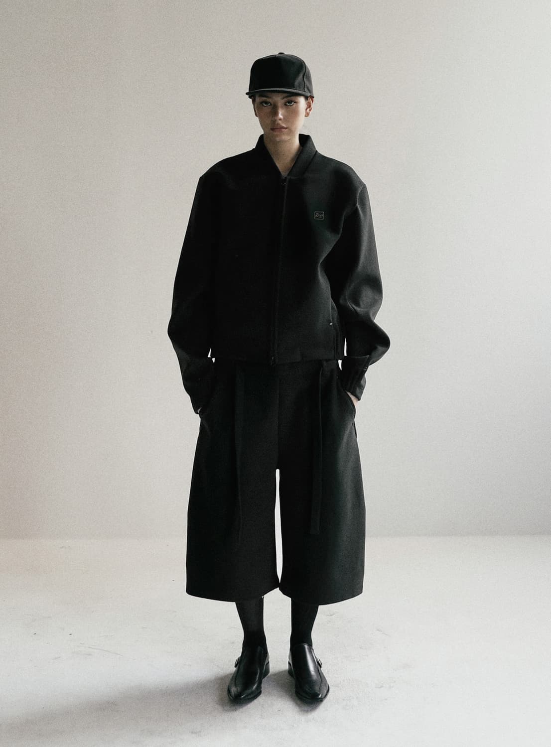 [새상품]배드블러드 비욘드 캐시 소프트 버뮤다팬츠 블랙 S 상품이미지1