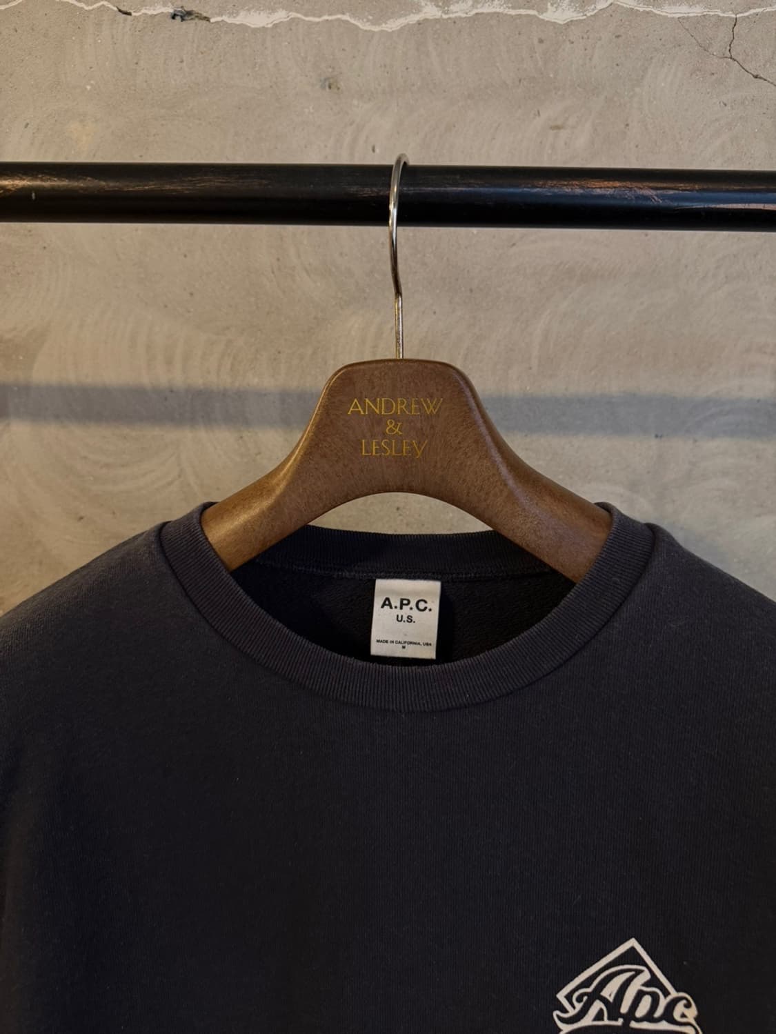 Apc 아페쎄 맨투맨 남성100 상품이미지2