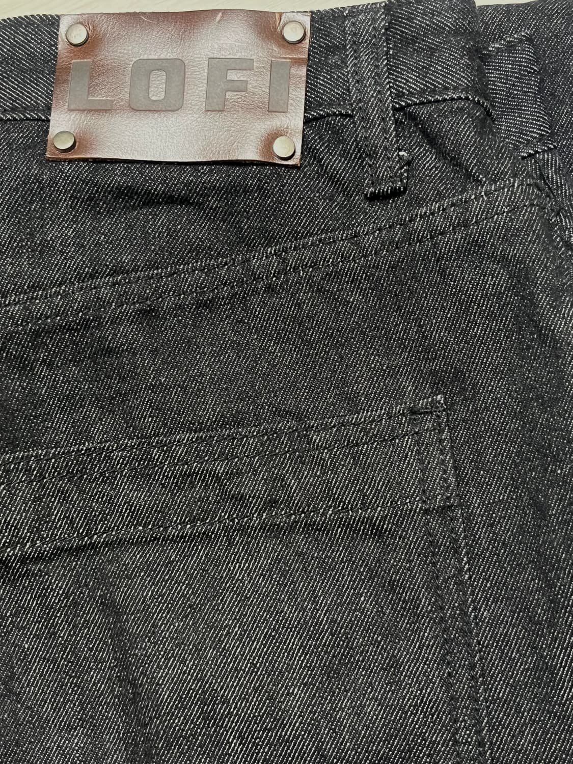 로파이 데님 팬츠 판매합니다! 상품이미지4